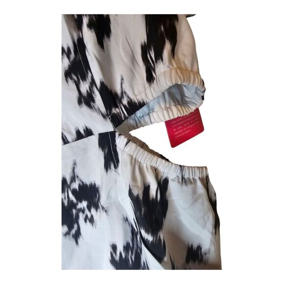 PRABAL GURUNG x JCPENNEY Dress White Cut Out Puff Sleeve Cocktail NWT - Size 24 - Picture 9 of 11